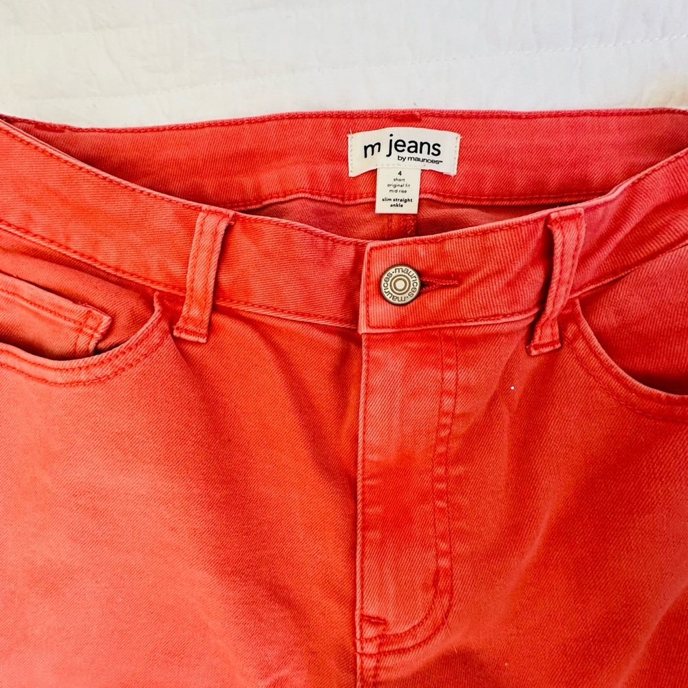 Maurice’s cropped denim pants Size 4